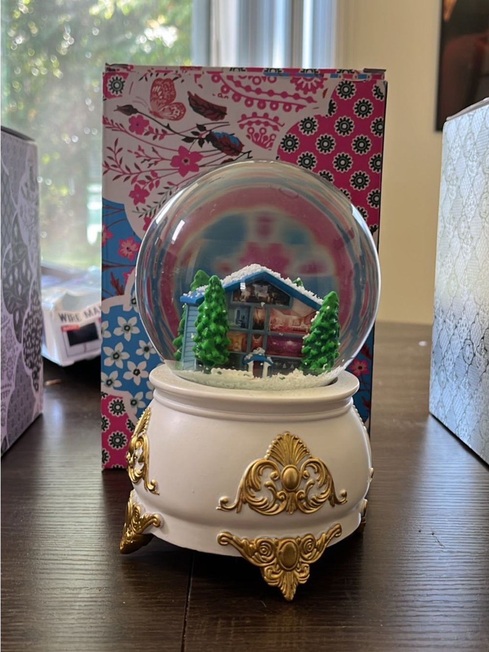 Taylor Swift Lover House Snow Globe Official Merch 💗 Rare Collectible